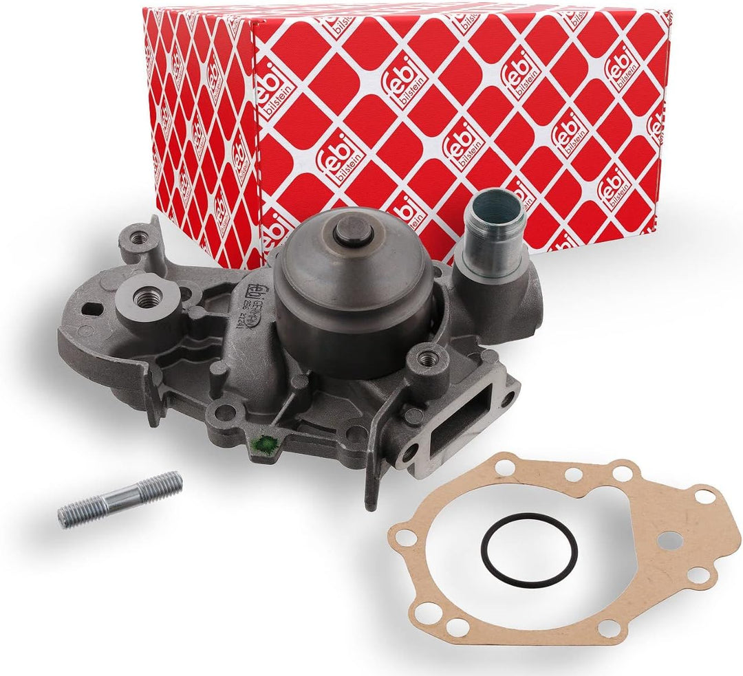 febi bilstein 21241 Wasserpumpe mit Bolzen, Dichtung und Dichtring , 1 Stück