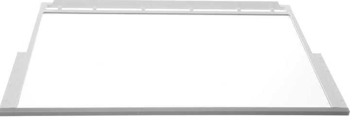 Glasplatte mit Rahmen für Kühlschrank kompatibel mit Bosch 00748397 Ablageplatte aus Glas 471x306 mm