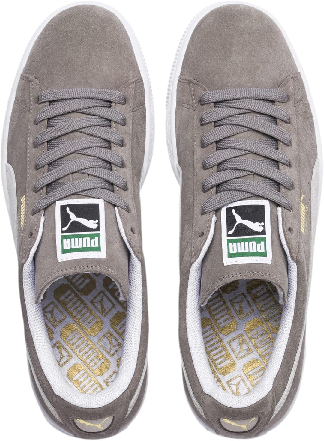Puma Classic 356568, Unisex-Erwachsene High-Top Sneaker 37.5 EU Steeple Gray White, 37.5 EU Steeple