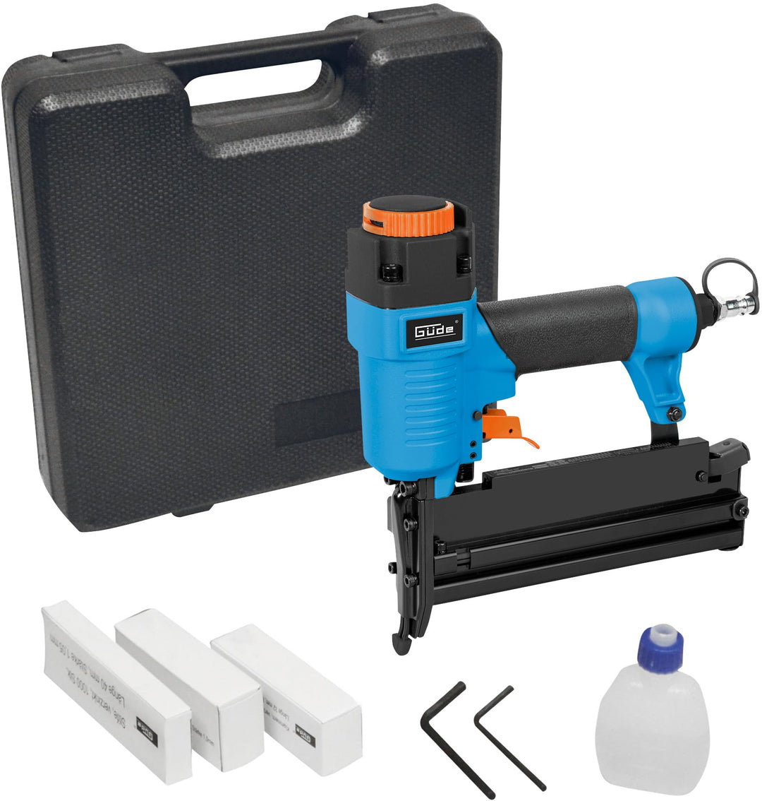 Güde 40221 DRUCKLUFT-KLAMMERGERÄT/NAGLER 3IN1, 25 x 6 x 24 CM