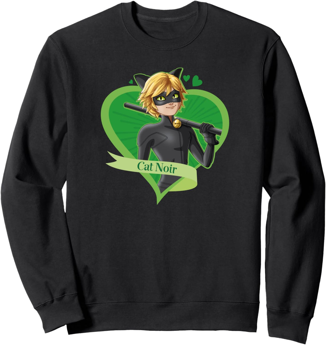 Miraculous Ladybug Valentine's Day Love from Cat Noir Sweatshirt