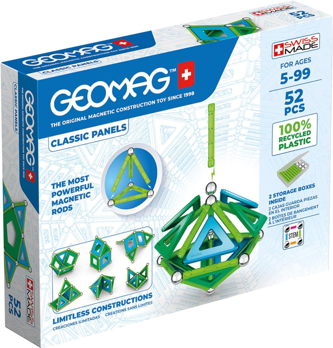 GEOMAG Magnetic Toys , Magnets for Kids , STEM-Endorsed Educational Building Set Made from 100 Perce
