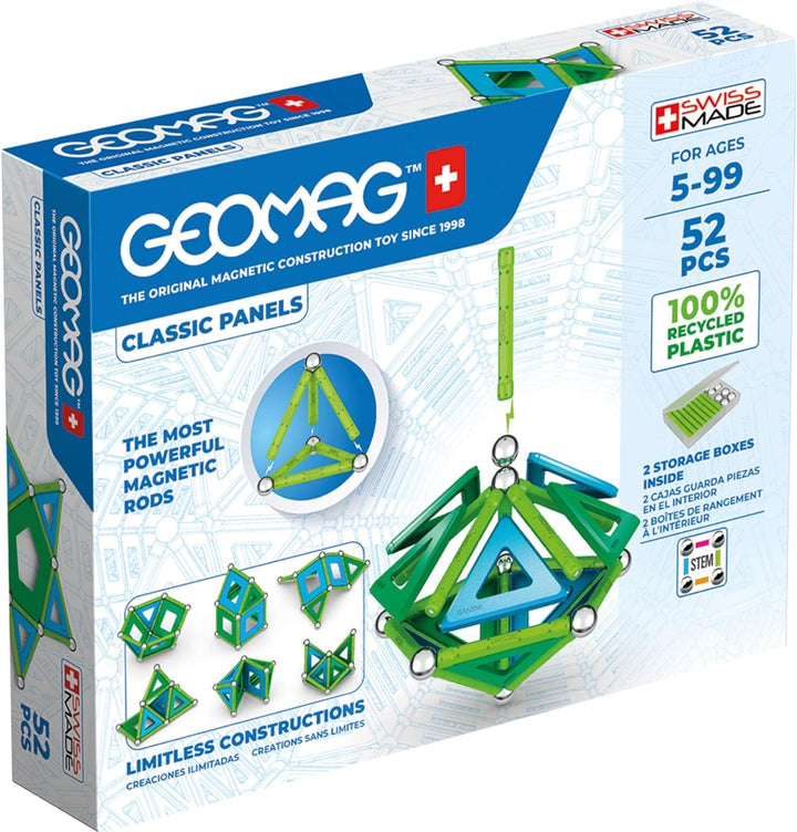 GEOMAG Magnetic Toys , Magnets for Kids , STEM-Endorsed Educational Building Set Made from 100 Perce
