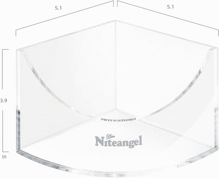 Niteangel Kleintiersandbad-Box - Acryl-Kleintier-Sandbad-Dusche &amp; Sandgruben-Behälter für Hamster, M