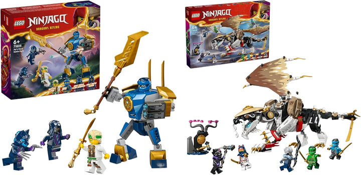 LEGO NINJAGO Egalt der Meisterdrache & NINJAGO Jay Battle Mech Bundle mit Jay Battle Mech, Bundle mi