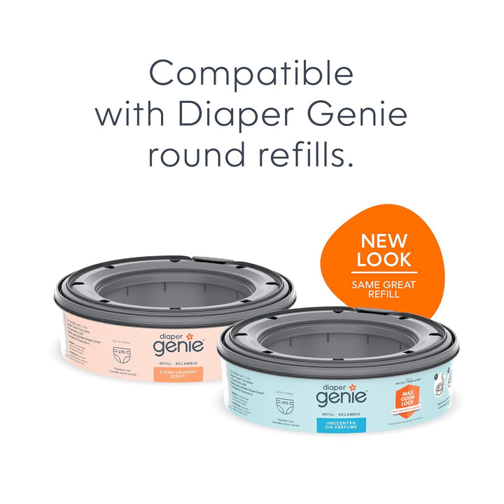 Playtex Diaper Genie Baby Registry Set, enthält 1 Diaper Genie Complete Diaper Pail, 8 Diaper Genie