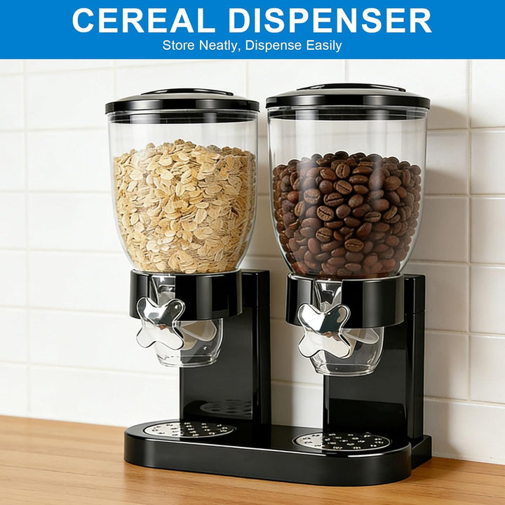Cereal Dispenser Countertop 2L, Luftdichter Müslispender für die Organisation des Küchenvorratsraums