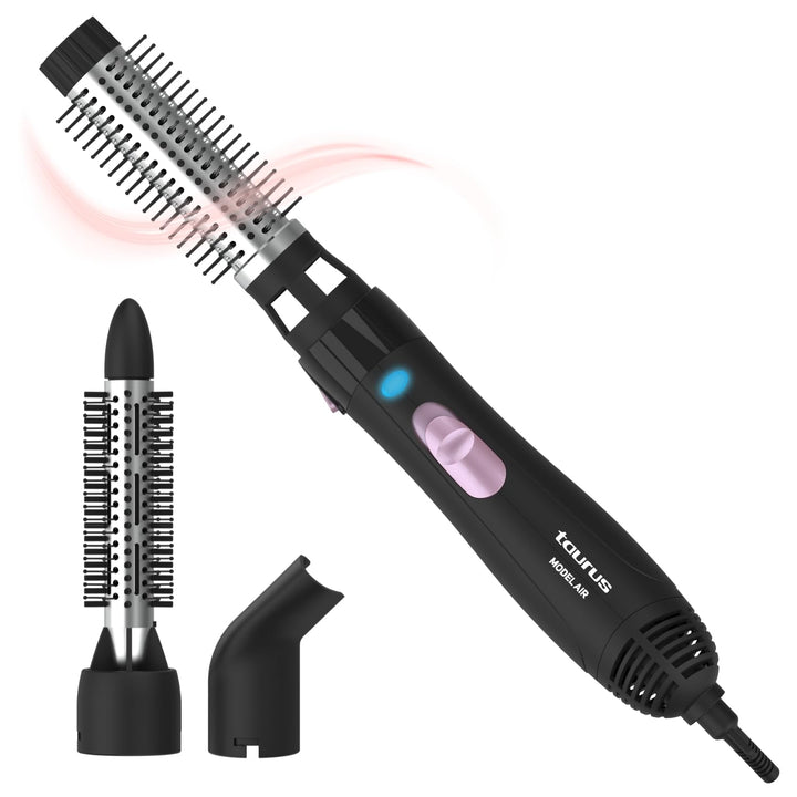 Taurus - Warmluftstyler Model Air 1200W | 360º Luftstrom-Technologie | 3 Geschwindigkeiten & Tempera