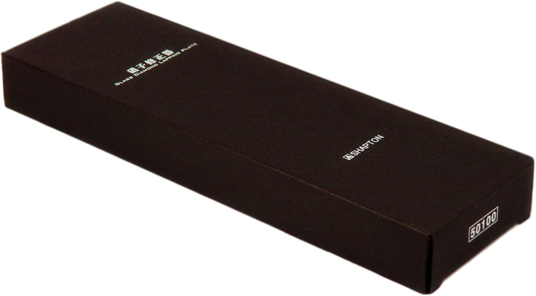 Shapton® Diamantbeschichtung Abrichtblock 25,4 x 7,6 cm, Kombinierbar mit allen Wassersteinen, Silve