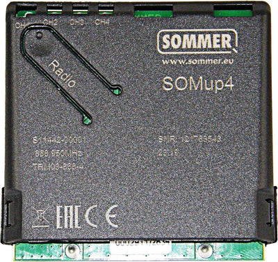 SOMMER Twist 200E SOMup4 Drehtorantrieb 3217V200 2-flügelig Set + 2x 2-Befehl Handsender Pearl TWIN