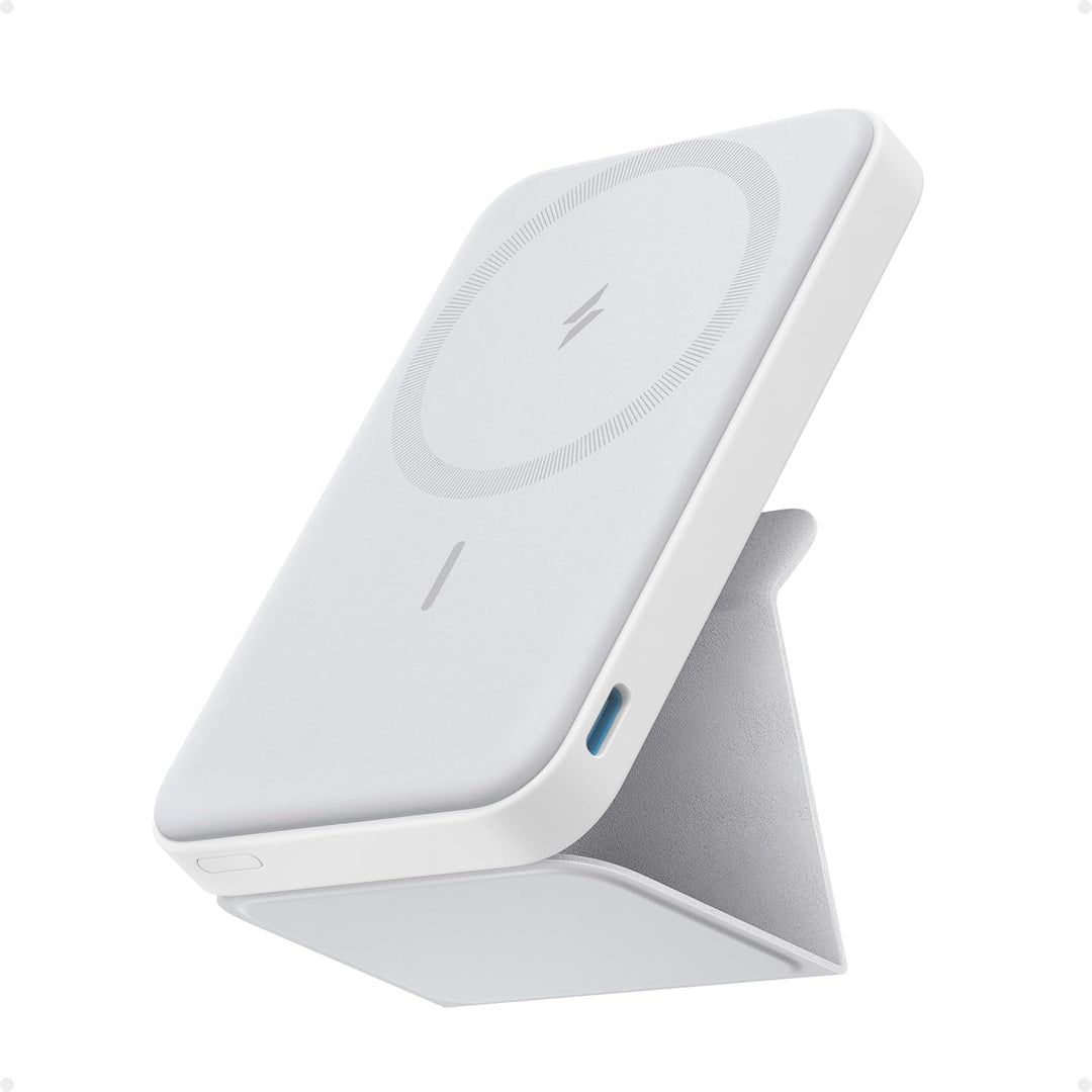 Anker 622 Magnetische Kabellose Powerbank (MagGo), 5000mAh Klappbare Magnetische Powerbank mit USB-C