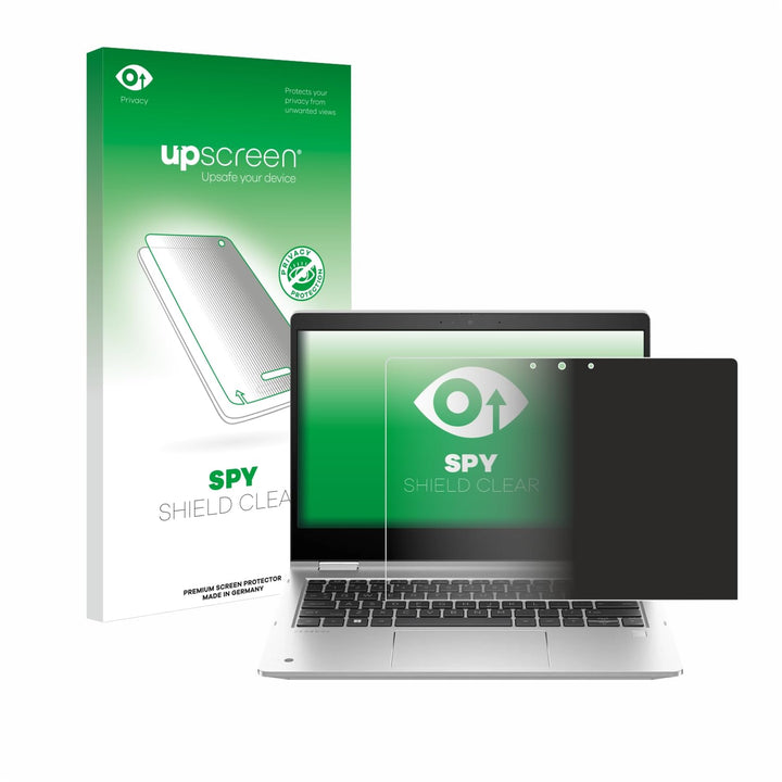 upscreen Anti-Spy Blickschutzfolie für HP ProBook x360 435 G10 Made in Germany, Privacy Screen Displ