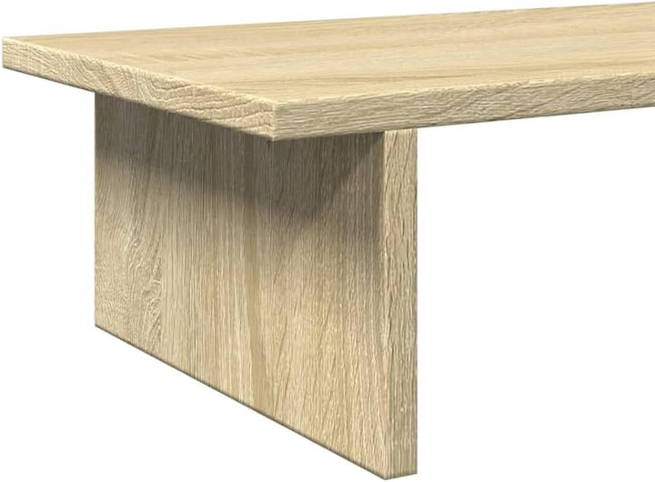 vidaXL Monitorständer, Schreibtischaufsatz für 2 Monitore, Unterbau Bildschirm Laptop Ständer, Tisch
