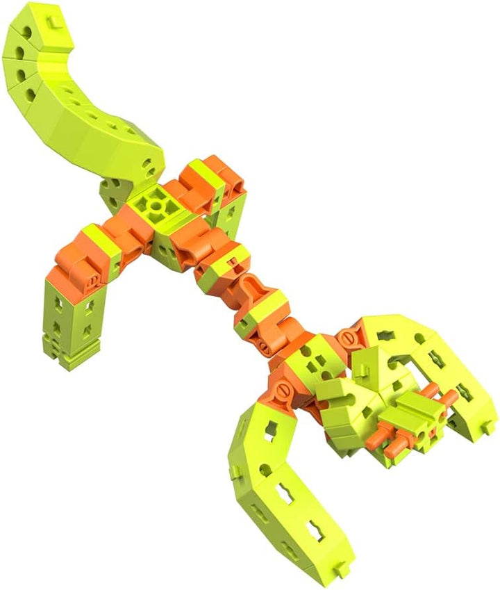 fischertechnik 563576 ADVANCED Animal Friends – Bausatz für Kinder ab 6 Jahren, Motorikspielzeug aus
