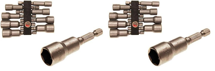 BGS 2758 | Steckschlüssel-Einsatz-Satz Sechskant | Antrieb Aussensechskant 6,3 mm (1/4") | SW 6-13 m