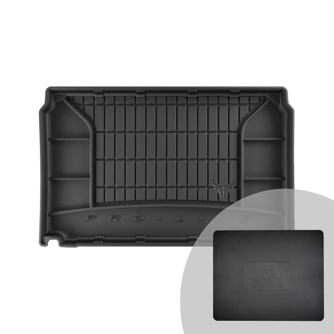 FROGUM ProLine 3D Gummimatte Exklusive Auto Kofferraummatte Kofferraumwanne für Opel Corsa-e ab 2019