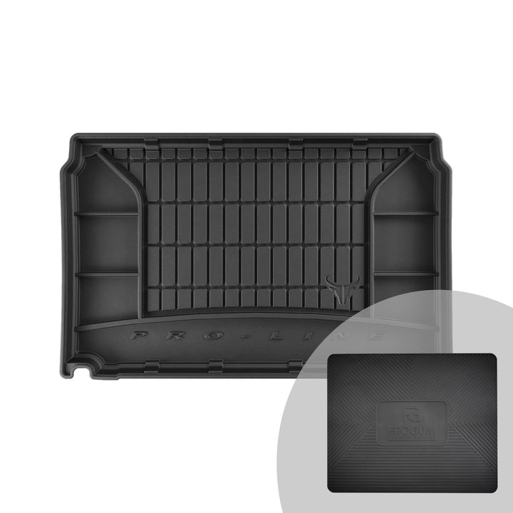 FROGUM ProLine 3D Gummimatte Exklusive Auto Kofferraummatte Kofferraumwanne für Opel Corsa-e ab 2019