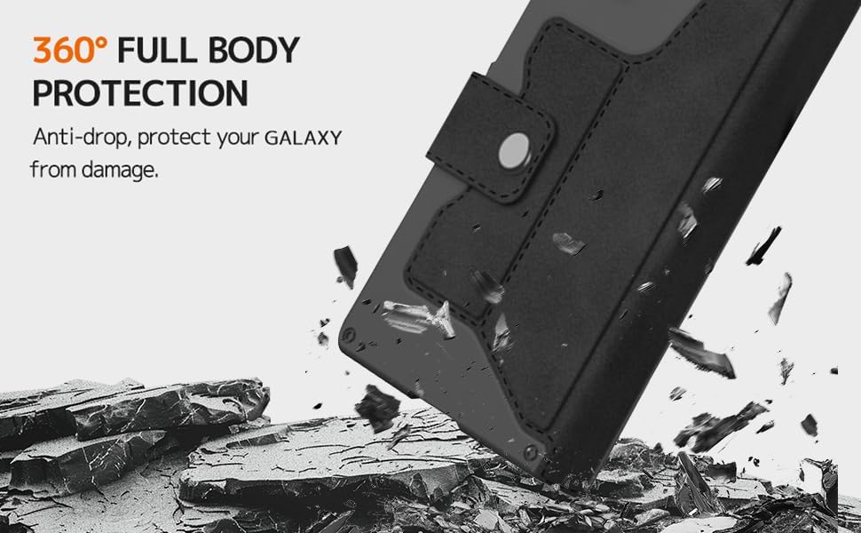 NINKI für Samsung Galaxy Z Fold 7 handyhülle mit Displayschutz, Scharnierschutz 2-Kartenfache [Abneh