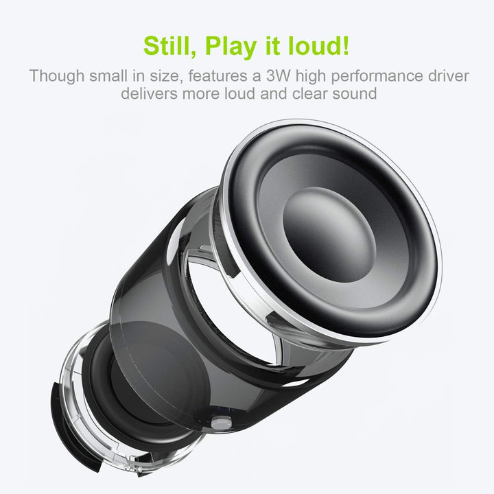 EWA mit Eva Reise Tragen Case, A106 Pro Bluetooth Lautsprecher Wasserdicht, Tragbarer kabelloser Out