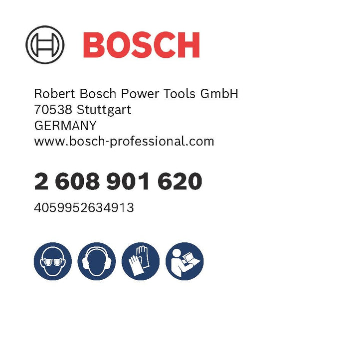 Bosch 1x EXPERT SDS Clean plus-8X Hammerbohrer für chemische Verankerungen (Ø 20,00 mm, Professional