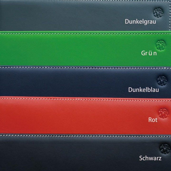 Echtes Lede RFID-Blocker für Reisesicherheit Tragbare Reisepasshülle Minimalistischen Stil für Damen