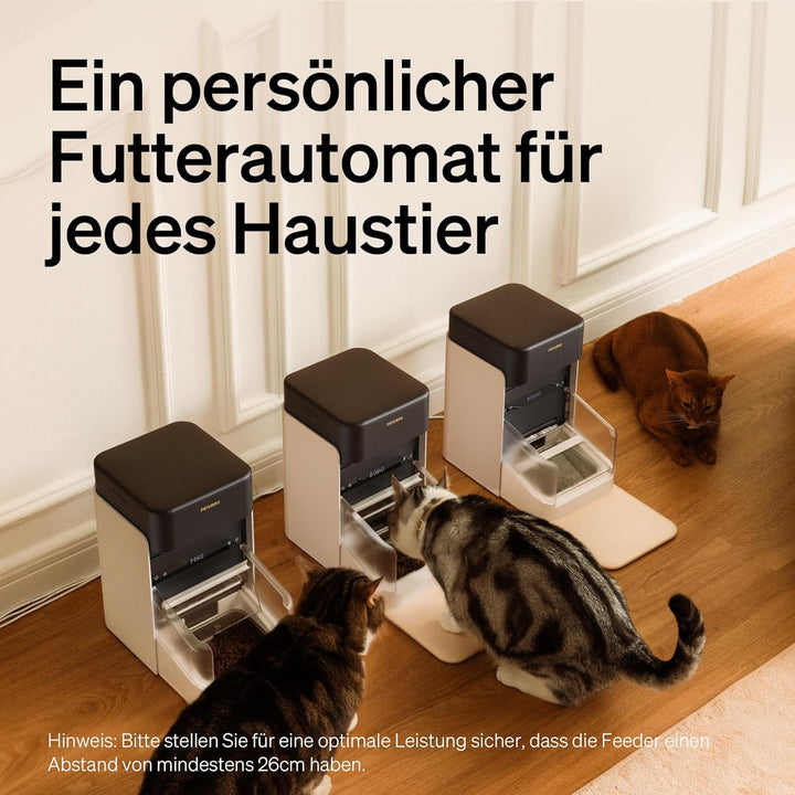 PETLIBRO RFID Futterautomat für Katze, 5G Wi-Fi Automatischer Haustier-Futterspender, Katzen-Futtera