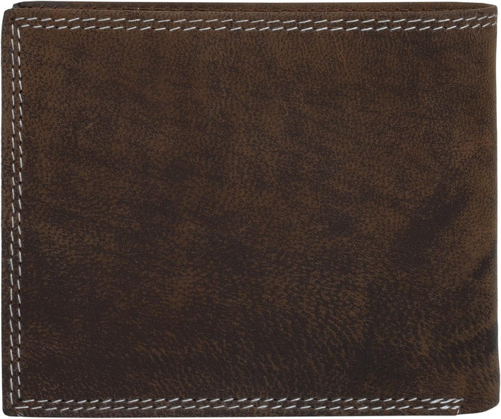 bruno banani Geldbörse Echt Leder braun Herren - 021121, Braun