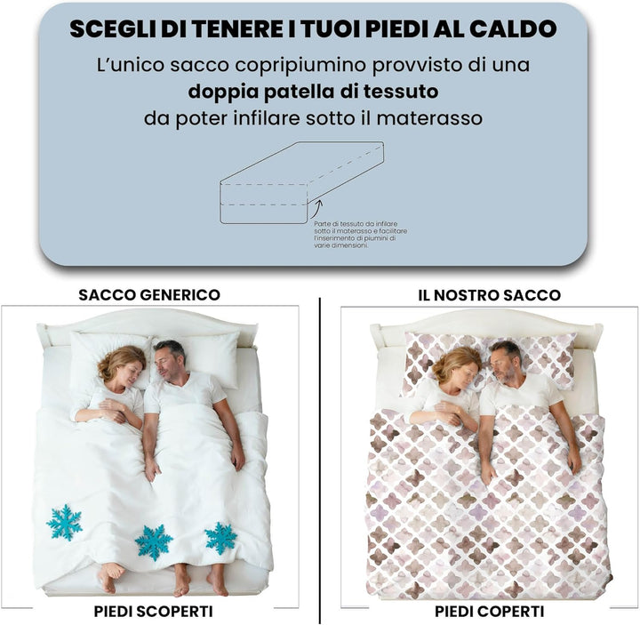 Italian Bed Linen MB Home Italy Fashion Bettbezug Set, Florence, Doppelbett, Florence