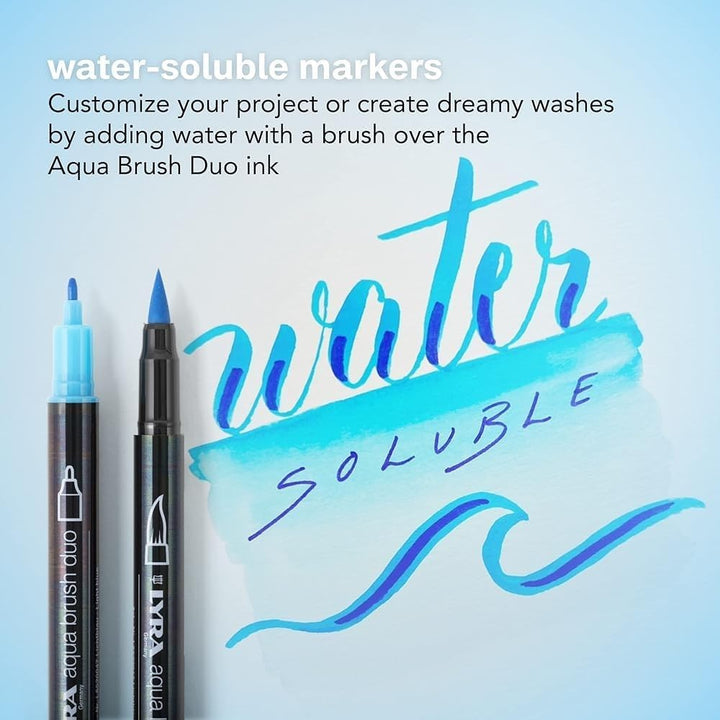 LYRA Aqua Brush Duo Set mit 24 Farben, 1 stück (24er Pack), 24 Farben