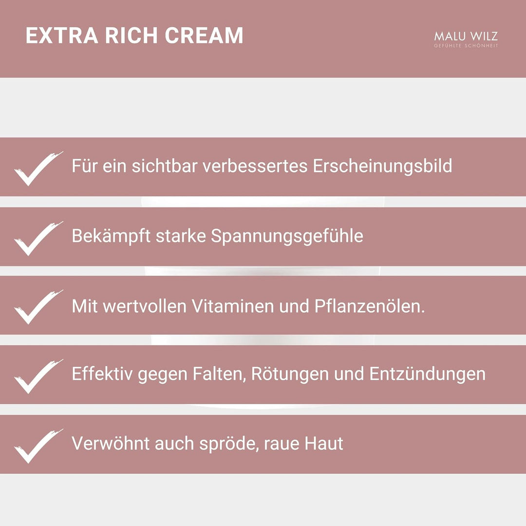 Malu Wilz Kosmetik Extra Reichhaltige Creme