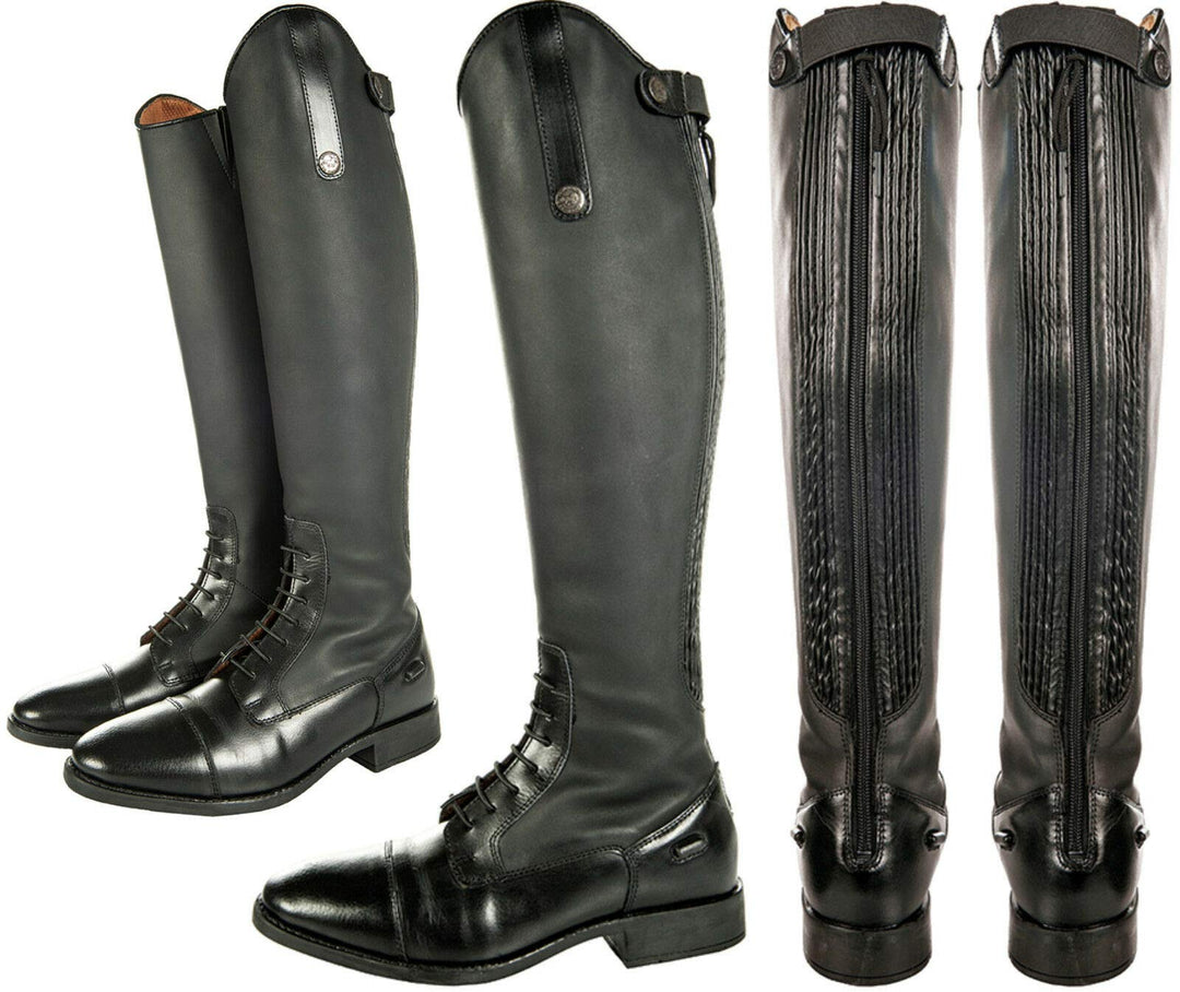 HKM Erwachsene SevillaReitstiefel 45 EU 9100 Schwarz, 45 EU 9100 Schwarz