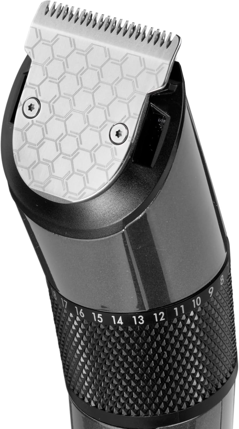 BaByliss Men Carbon Titanium Akku Haarschneider für Kopf- und Barthaare 26 Schnittlängen 0, 5mm-25mm