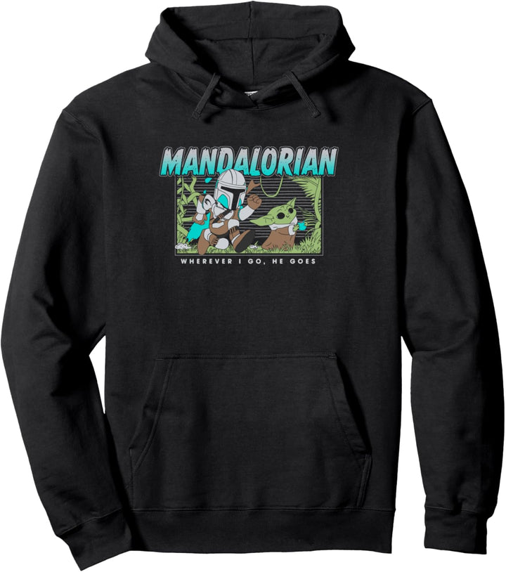 Star Wars: Mandalorian Macaroon Chase Pullover Hoodie