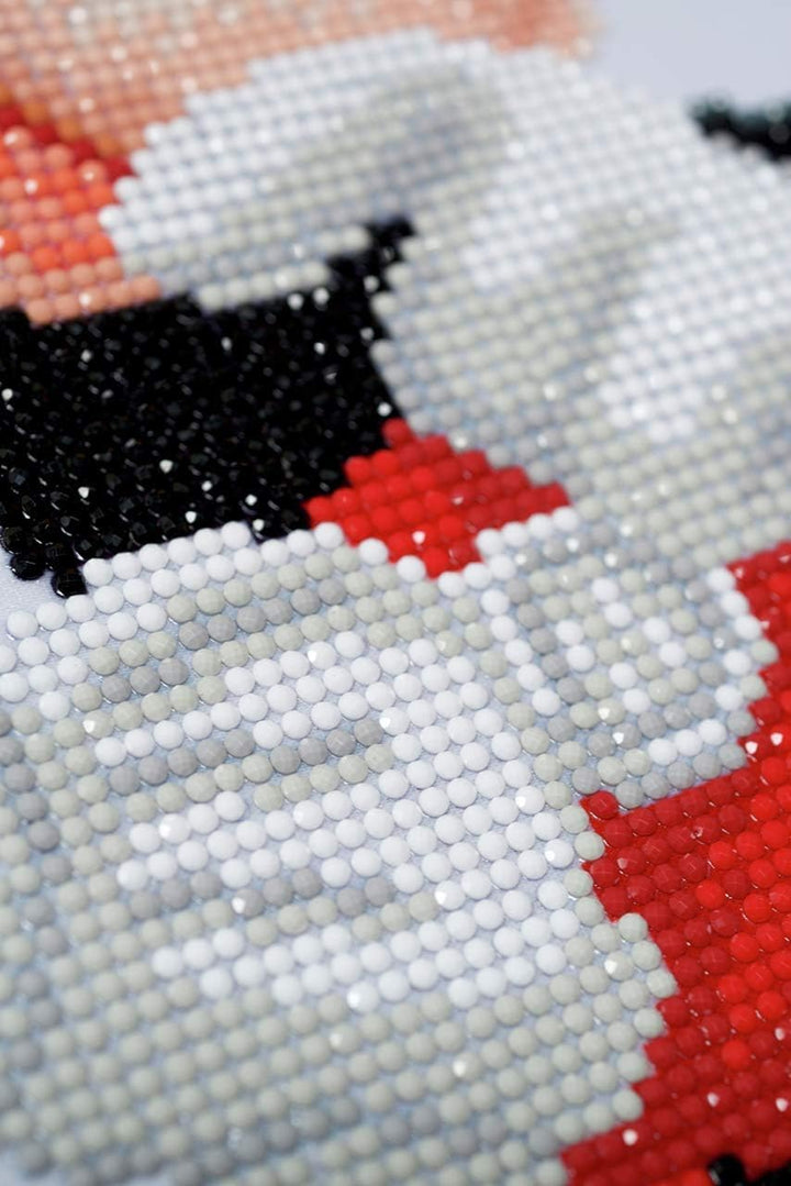 Vervaco 5413480782734 Disney Mickey Mouse Diamanten Malerei, Acrylic, mehrfarbig, ca. 31 x 43 cm