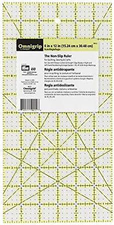 Prym 610210 Anti - Rutsch Lineal 6 x 12 inch Omnigrip