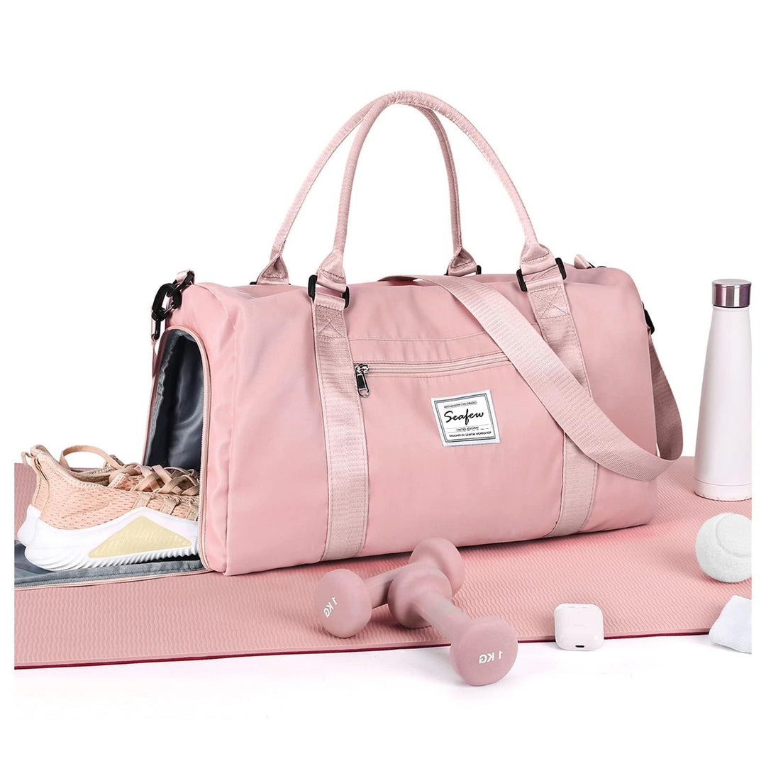 HYC00 Sport Duffel Bag Damen Herren,Sporttasche mit Nassfach &amp; Schuhfach Reise Duffel Bags Übernacht