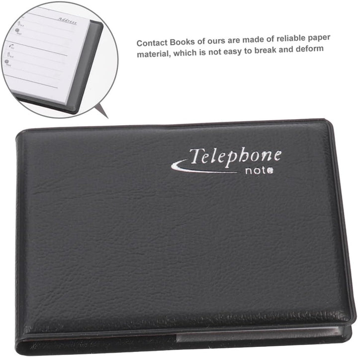 EXCEART 12 Stück Mini Telefonbuch Tragbarer Adress Organizer Kleines Adressbuch Für Geldbörse Tasche