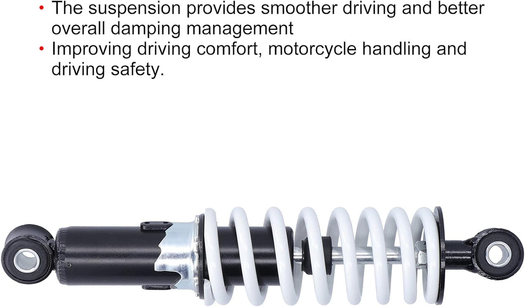 Yctze Dämpfer der Hinterradaufhängung Stossdämpferstrebe 250mm Universal Motorrad Stossdämpfer Einst