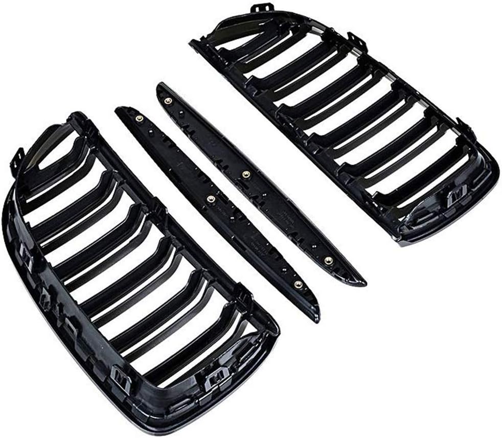 Ricoy E90 und E91 3er Nieren Doppelsteg Sport Kühlergrill Glanz Schwarz