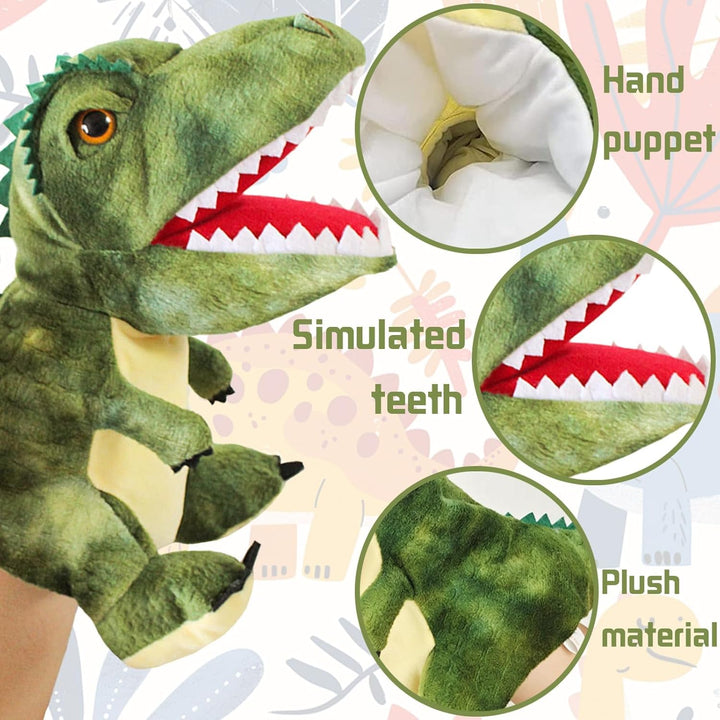 Tyrannosaurus Rex Handpuppe Dinosaurier Plüschtier Handpuppe Tier Dinosaurier Plüschtier Interaktive