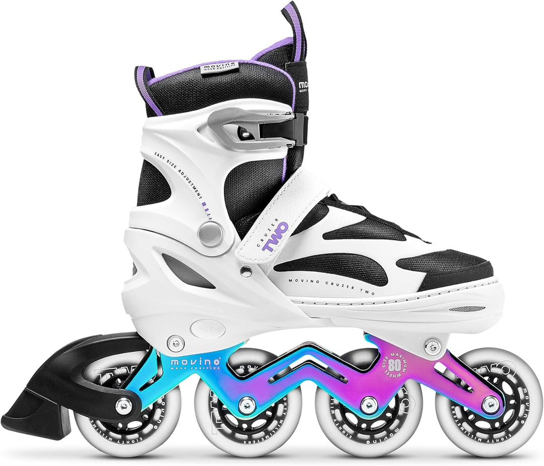 Movino Inline Skates Cruzer Two Rollschuhe Kinder Mädchen Jungen Inliner Rollerskates Fitness Sport