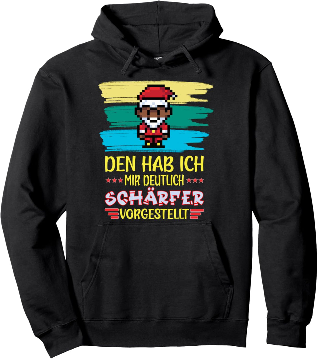 lustiger Weihnachten Spruch zum Weihnachtsmann Pullover Hoodie