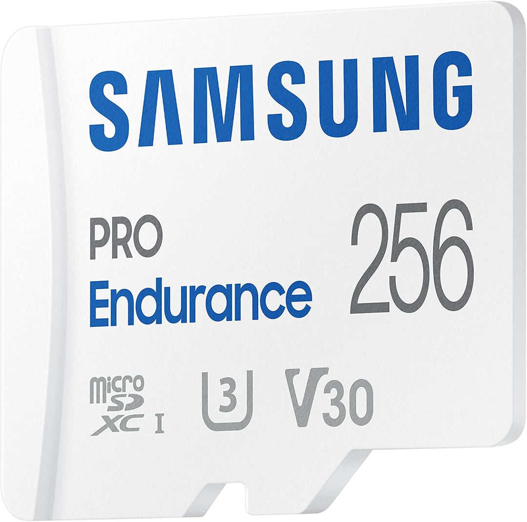 Samsung PRO Endurance microSD Speicherkarte (MB-MJ256KA/EU) 256 GB, UHS-I U3, Full HD & 4K UHD, 100