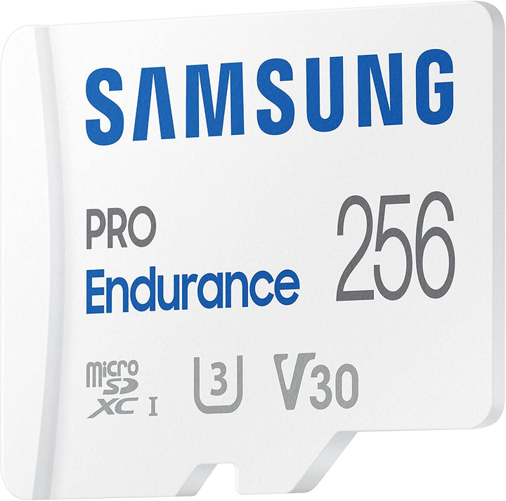 Samsung PRO Endurance microSD Speicherkarte (MB-MJ256KA/EU) 256 GB, UHS-I U3, Full HD & 4K UHD, 100