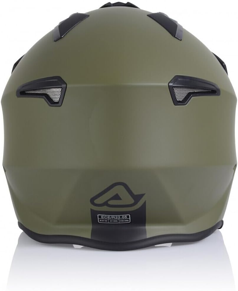 Acerbis Unisex-Adult Aria Jet Helmet, Oliv, XS