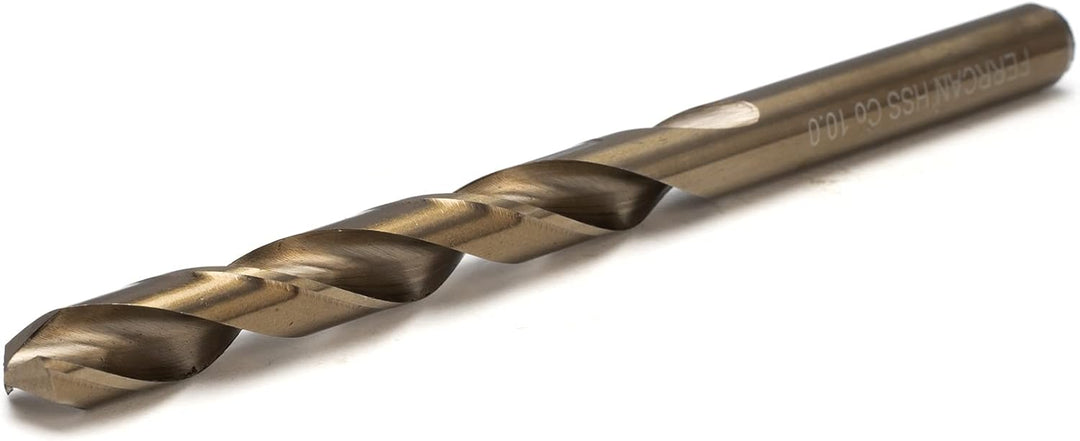 Ferrcan HSS Metallbohrer DIN338 M35 kobalt 7-13 mm (5er Pack) (10mm), 10mm