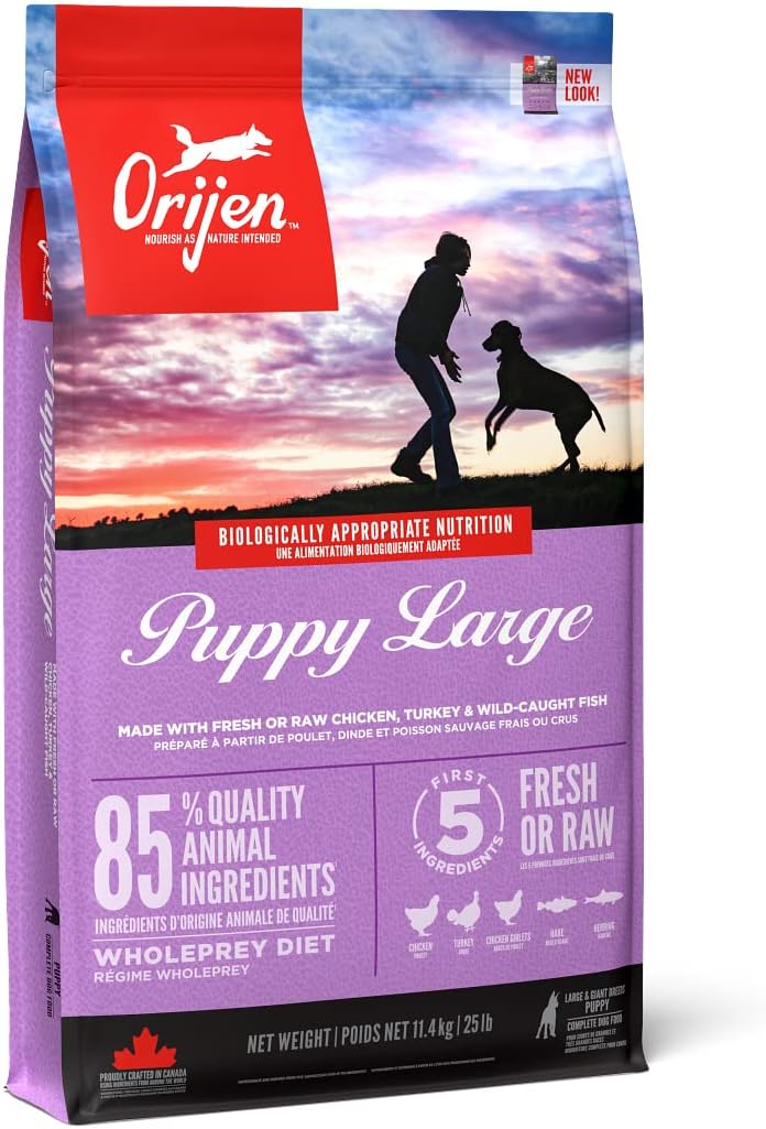 Orijen Welpenfutter, gross, 11,4 kg Single, Single
