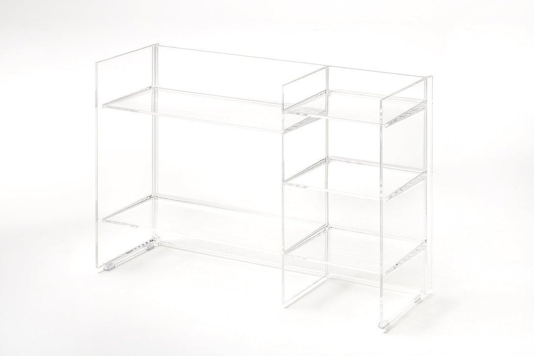 Kartell 9910B4 Regalsystem Sound Rack, transparent Cristallo, Cristallo