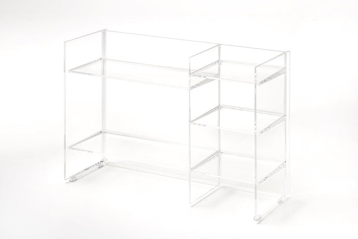 Kartell 9910B4 Regalsystem Sound Rack, transparent Cristallo, Cristallo
