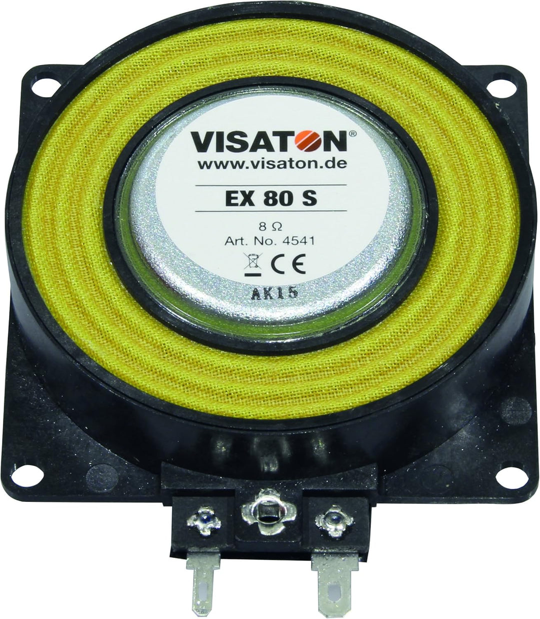Visaton 4541 "Körperschallwandler EX 80 S - 8 Ohm Lautsprecher schwarz